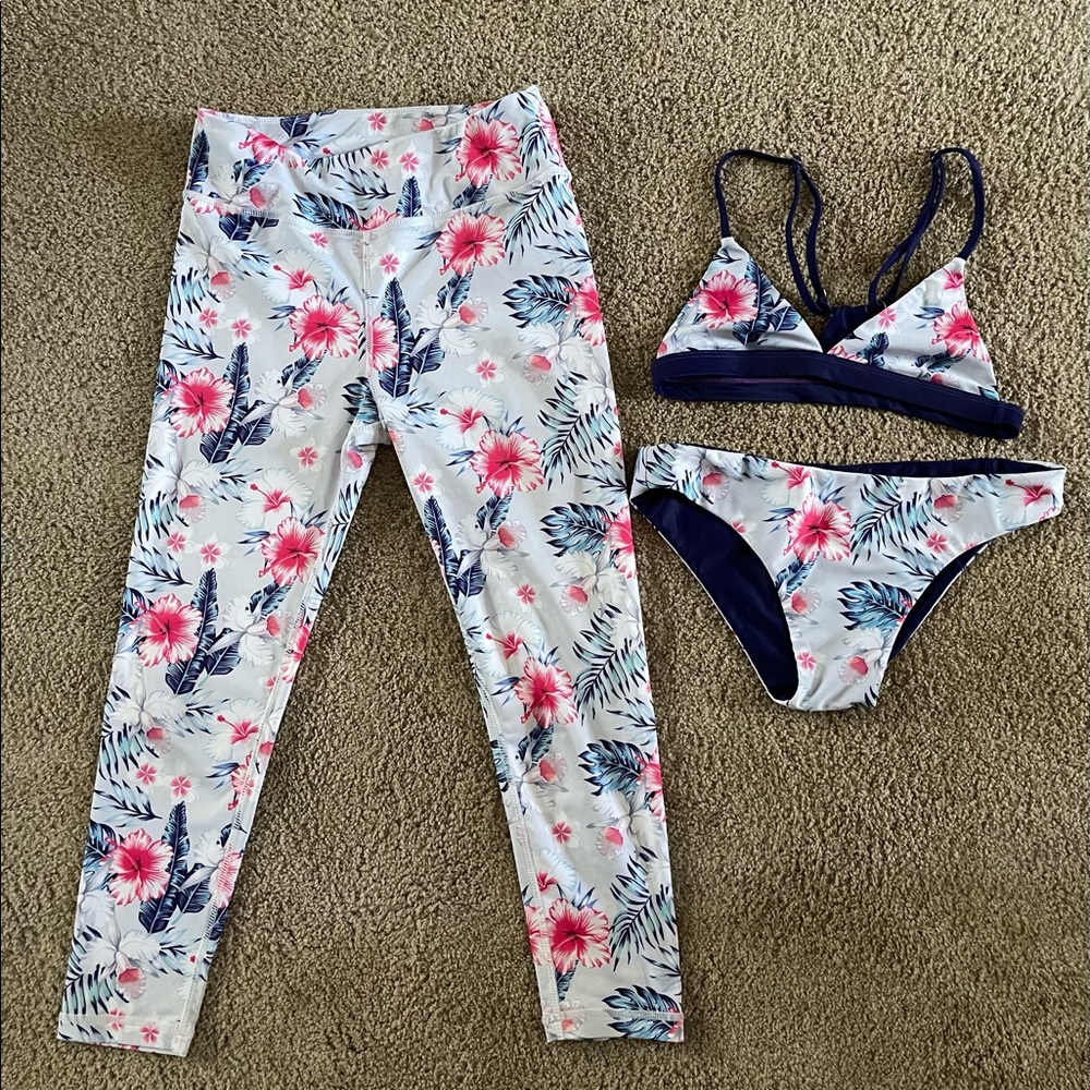 Bikini and pant set